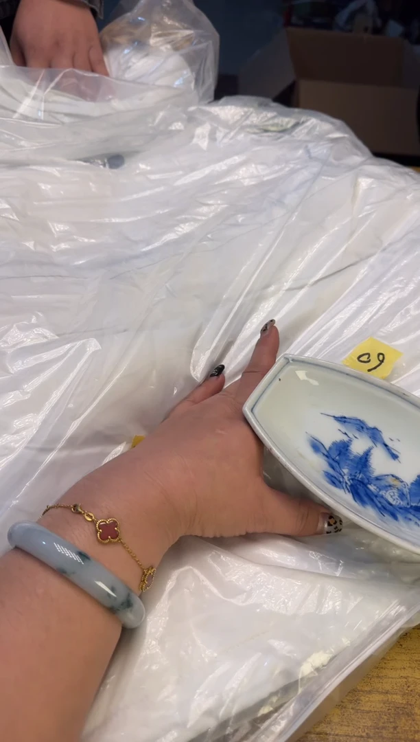 瓷器瓷器瑕疵破破60  L