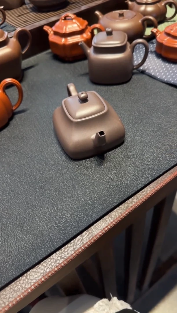 【闪购商品】紫砂茶壶风流宰相 天青