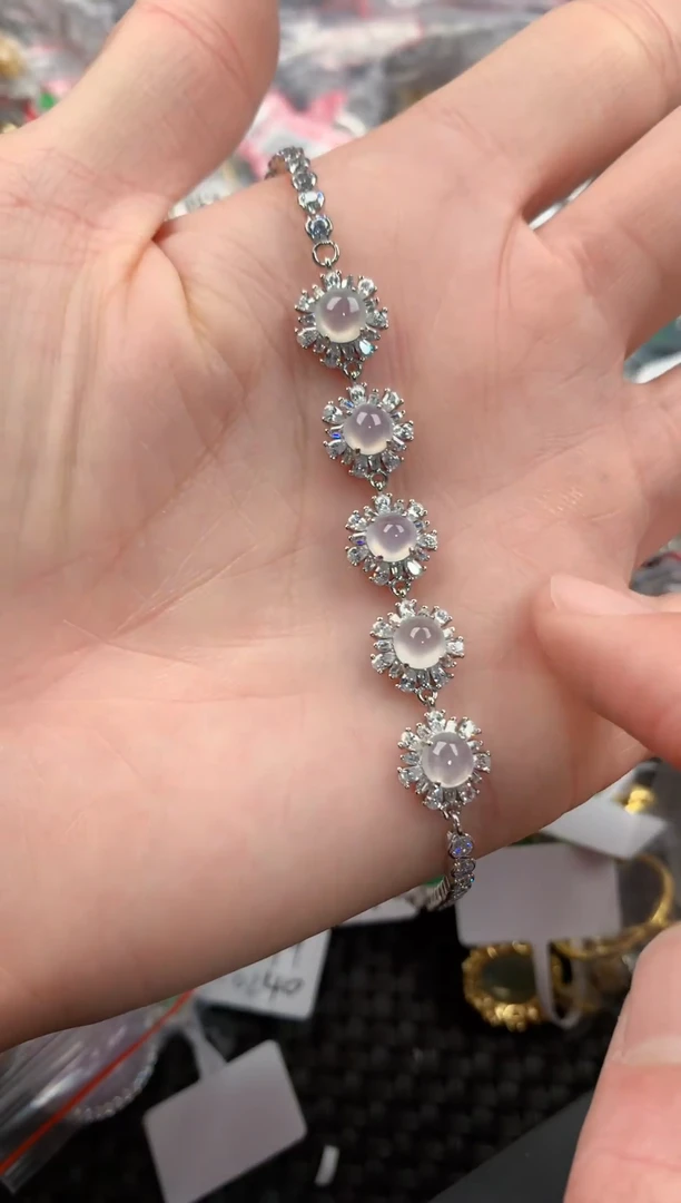 银S925镶嵌戒指翡翠111--------1