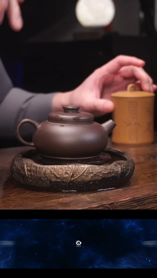 【闪购商品】紫砂茶壶紫泥 钱币 紫砂茶壶 CK