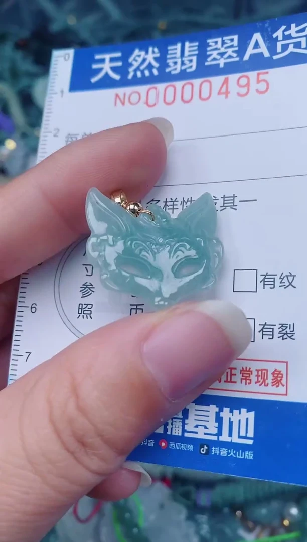 颈饰未镶嵌翡翠00000495