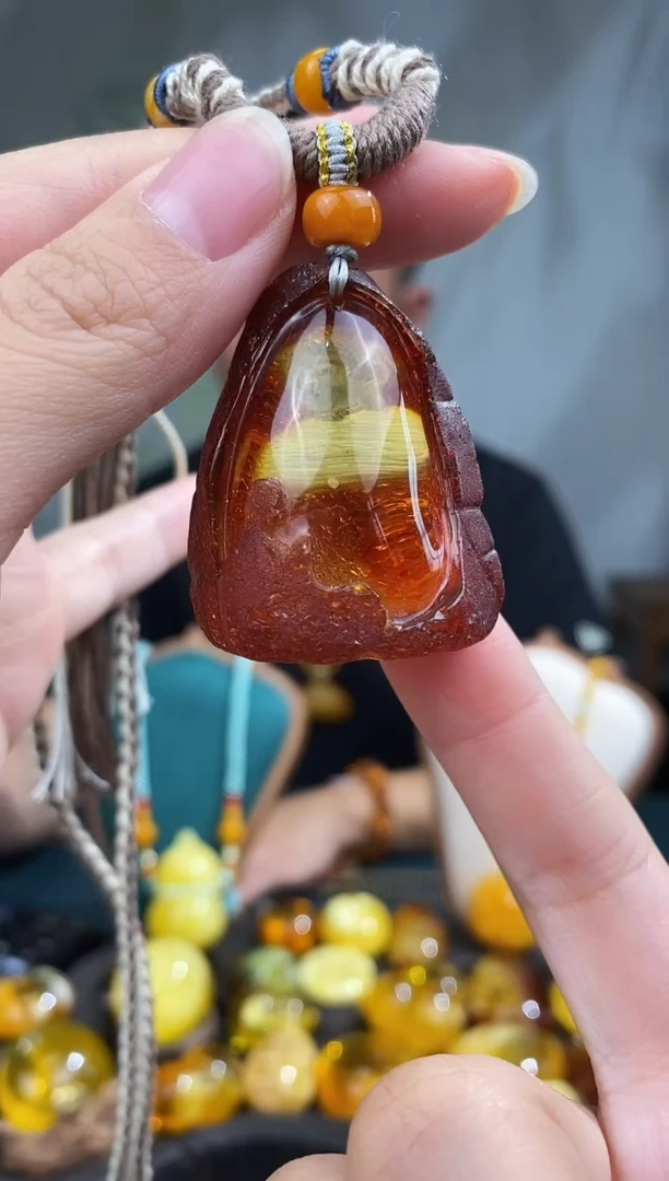 裸石琥珀未镶嵌基地发货 一物一证 顺丰包邮