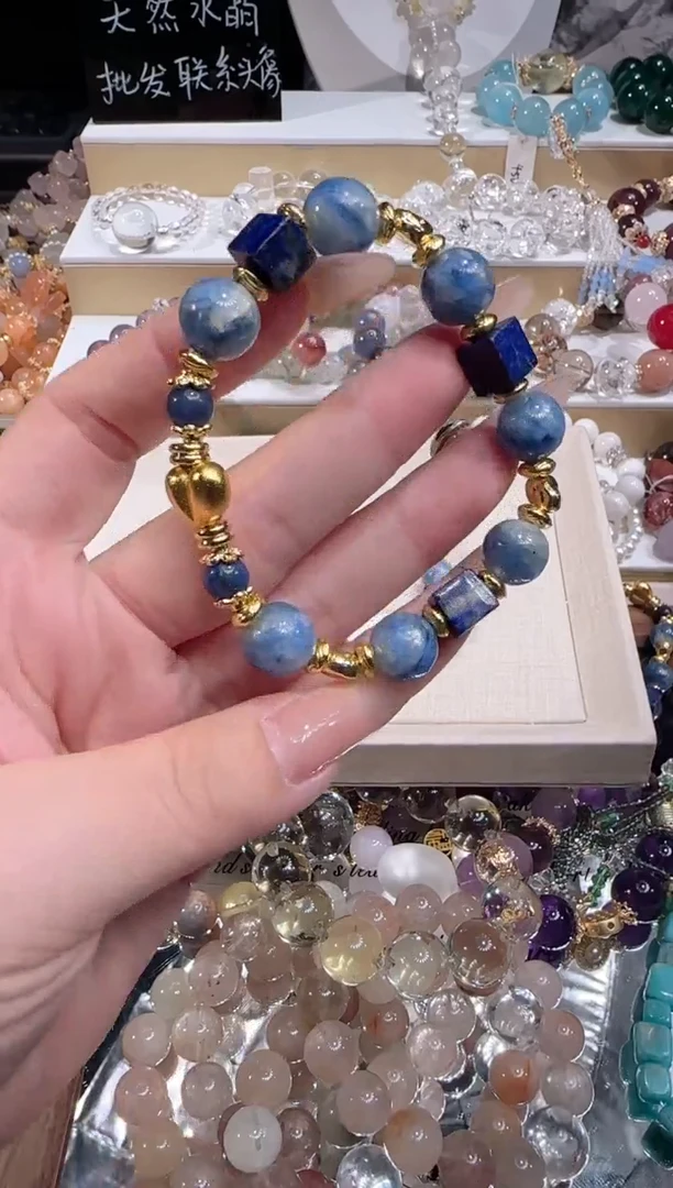 未镶嵌手串水晶多样性发一
