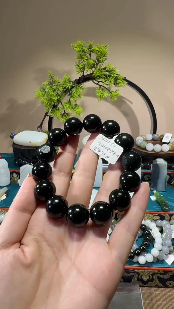 未镶嵌手串和田玉YGDZ386-4