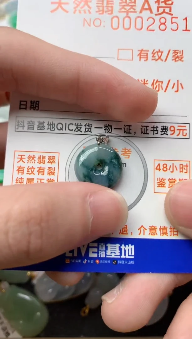 【闪购商品】翡翠颈饰18K金镶嵌2........