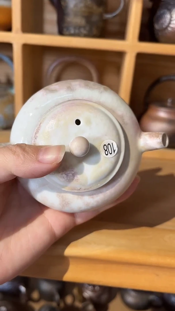 壶108号容量120-130ML高白泥
