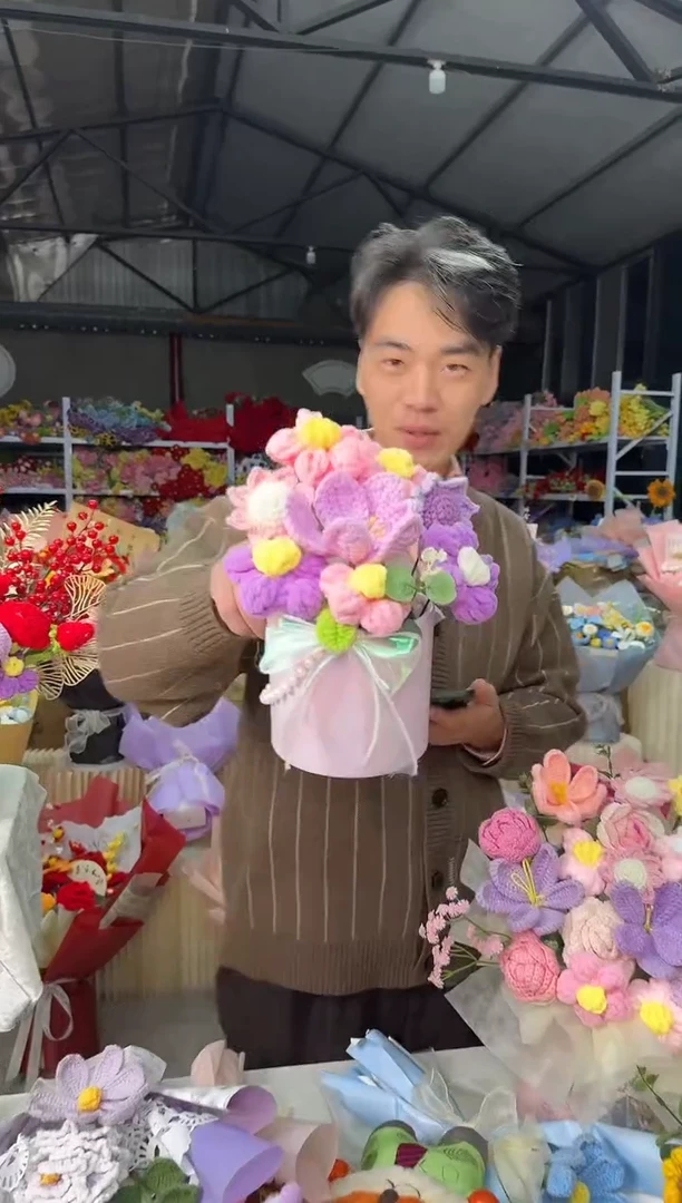 非遗手工花束，孤品清仓！！