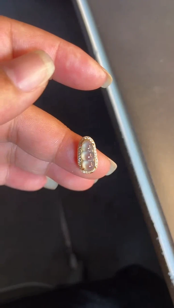 吊坠(不含链)银S925镶嵌翡翠1