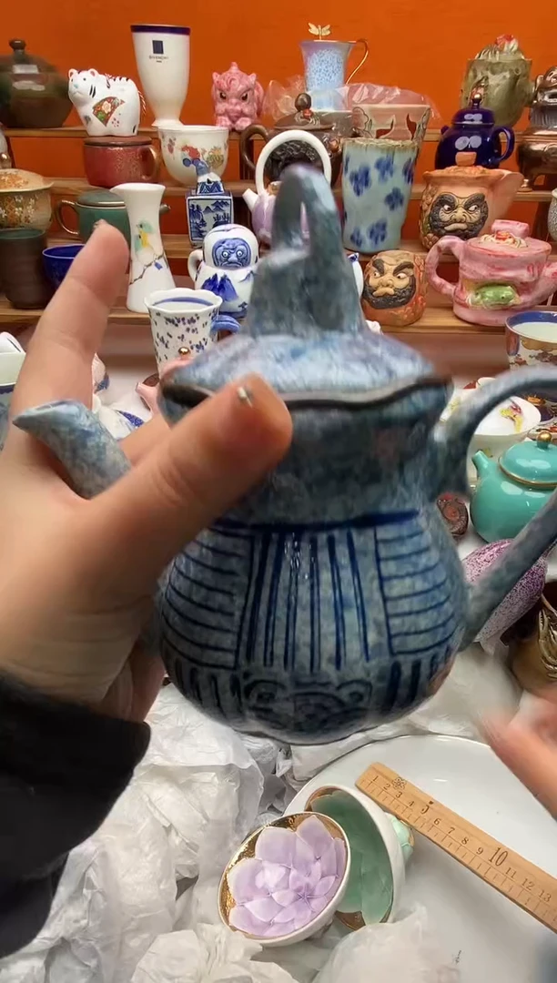 瓷片蓝**云全场满20包邮一对一闪购