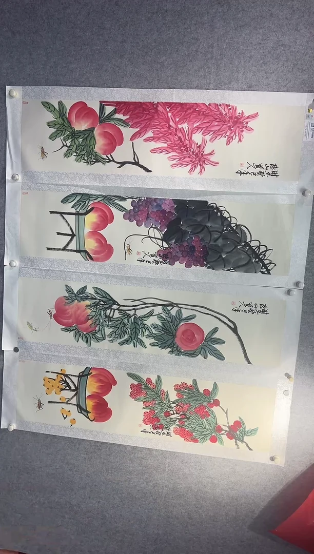 国画凌森老师的作品