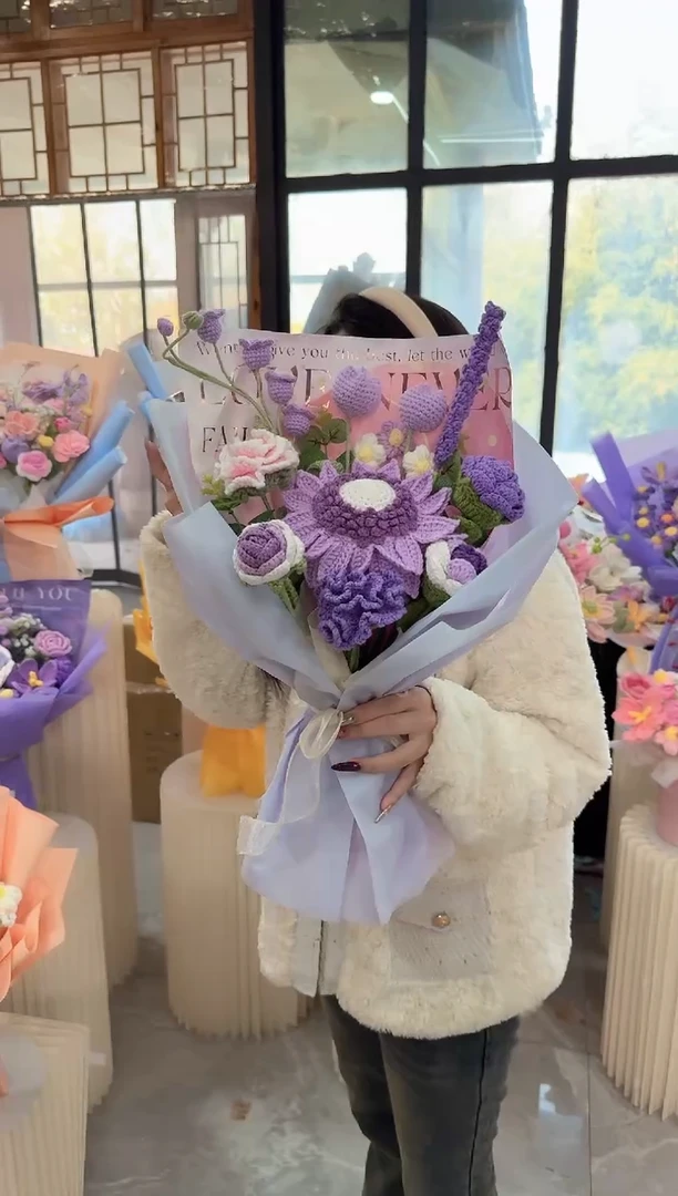 非遗手工定制花束，孤品清仓！