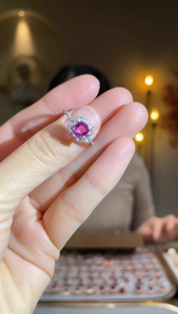 银S925镶嵌手饰碧玺手饰