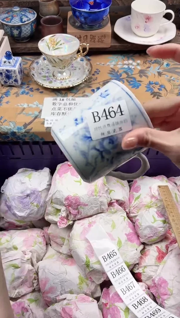 瓷片雨**晴                B464