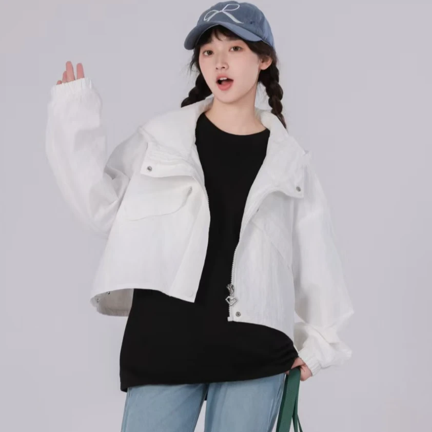 10070高端专享2025老林家天花板春款夹克外套白色