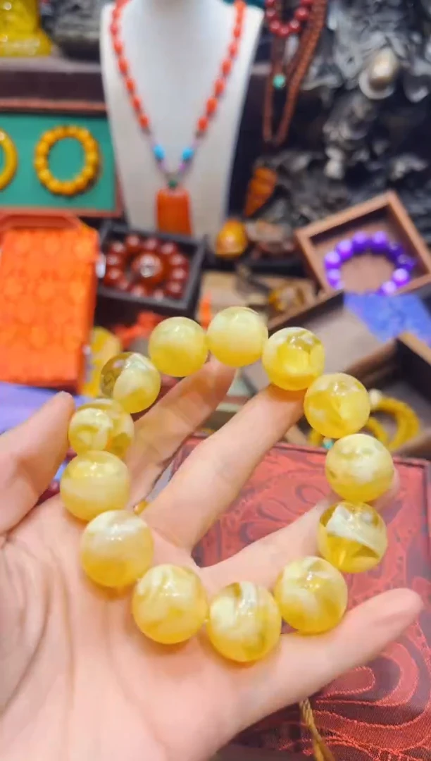 【闪购商品】蜜蜡裸石未镶嵌欣妹专属精选链接c657