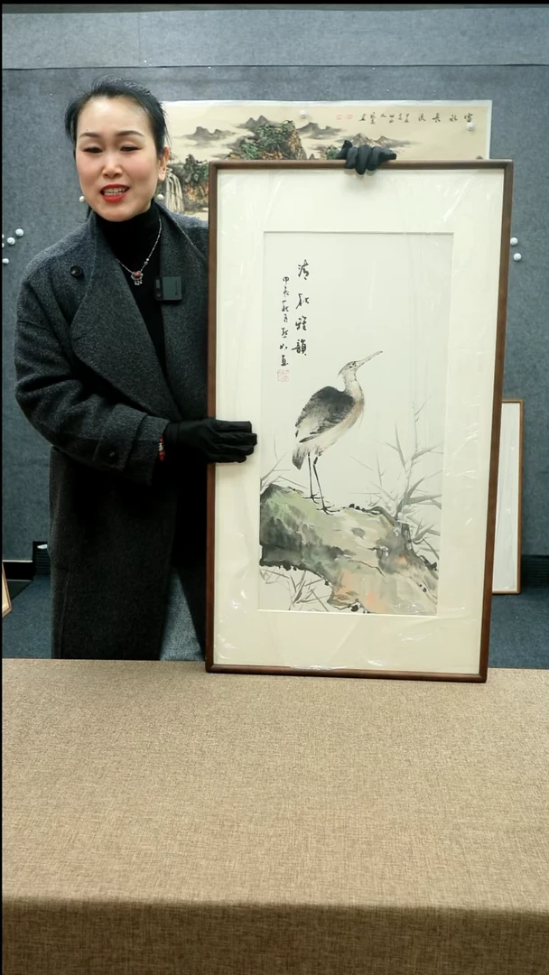 【闪购商品】国画52*92陈默如老师花鸟