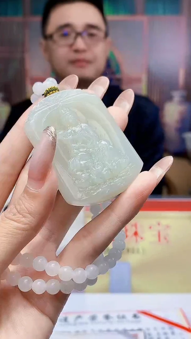 定制和田玉boss天然和田玉（拍一发一）