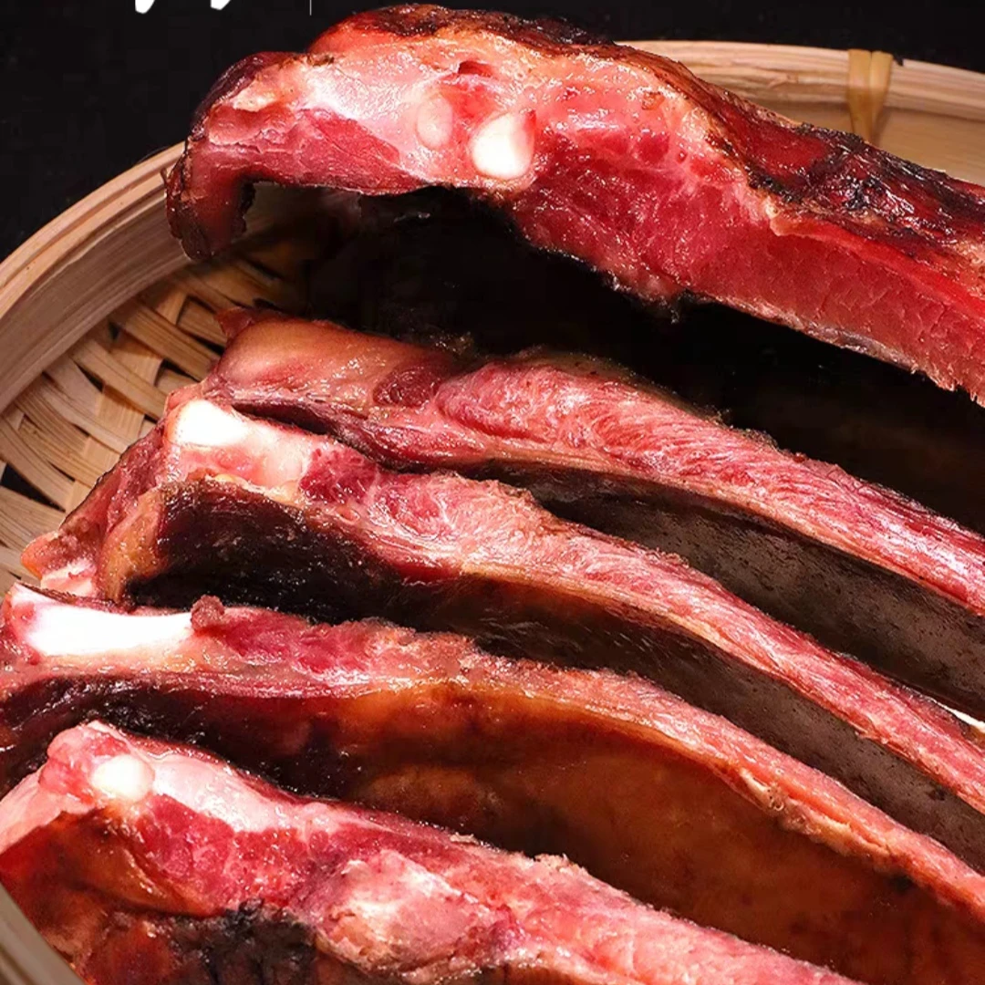 【现场称重计费脆骨套餐】腊肉香肠柴火烟熏腊味赠品以主播讲解为准