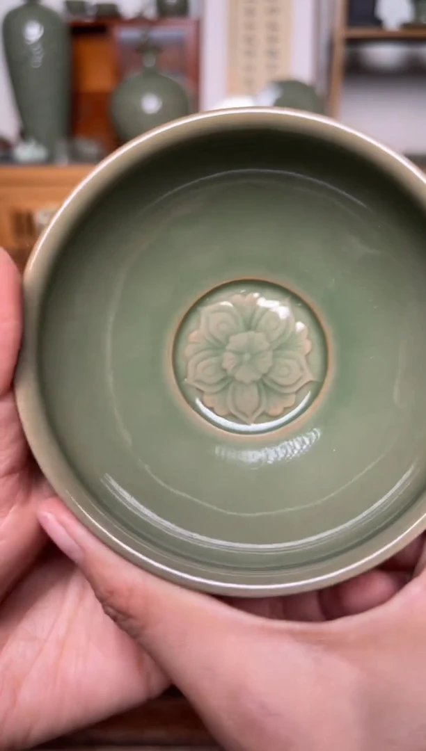 【闪购商品】其他28纯手工秘色毗卢杯 微瑕福利