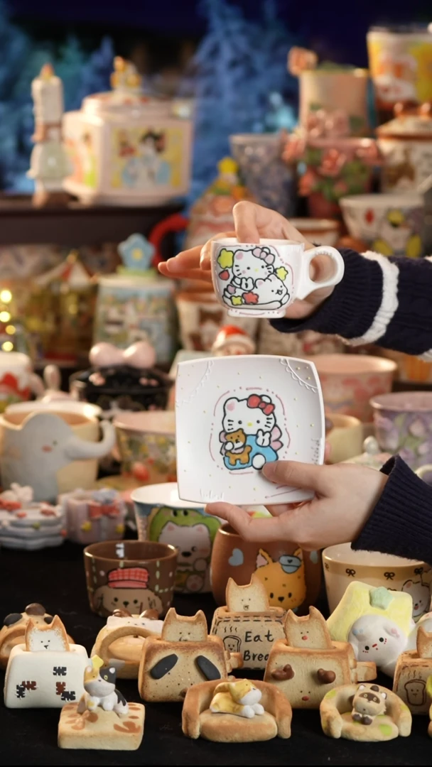 其他陶景德镇釉下彩手绘设计师款陶瓷