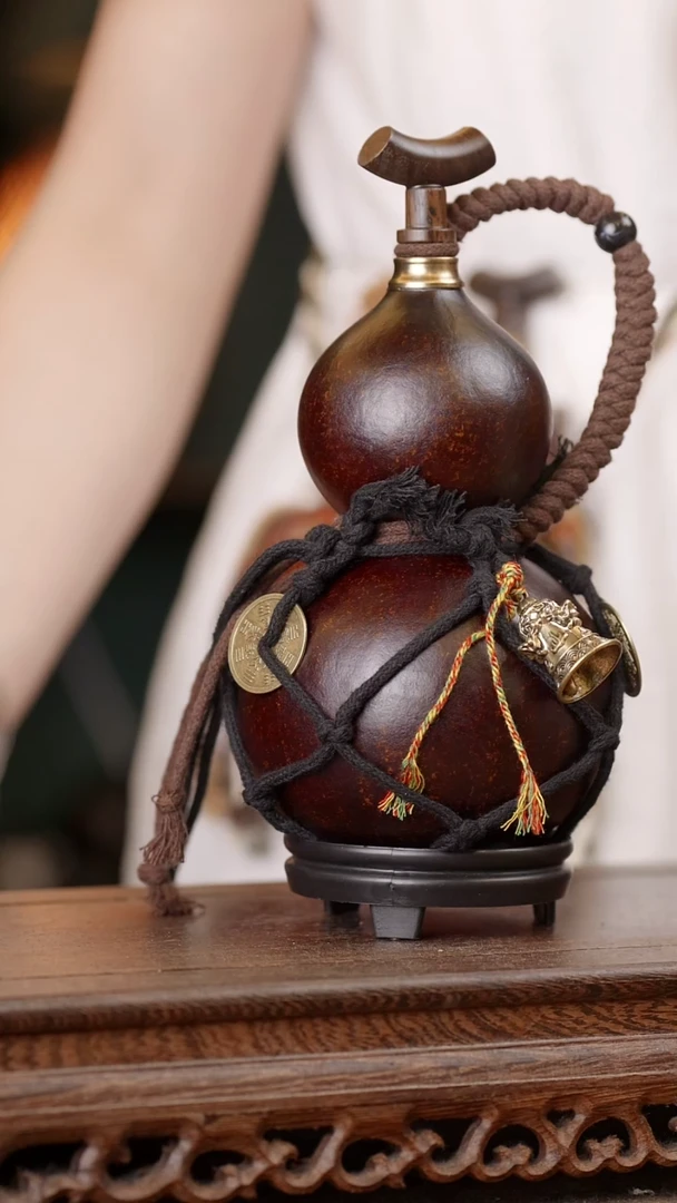 55号精品天然大漆酒葫芦一物一拍~