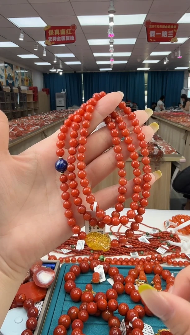 南红玛瑙珠串未镶嵌多样发其一/6/HS9992561