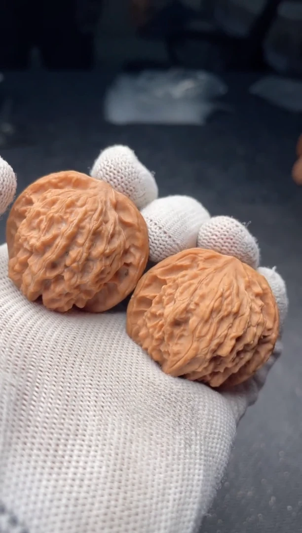 把件文玩核桃a89  红豆  37尺