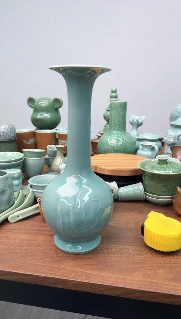 特价福利 微瑕 慧仙青瓷