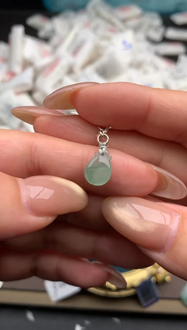 【闪购商品】翡翠挂件银S925镶嵌  一