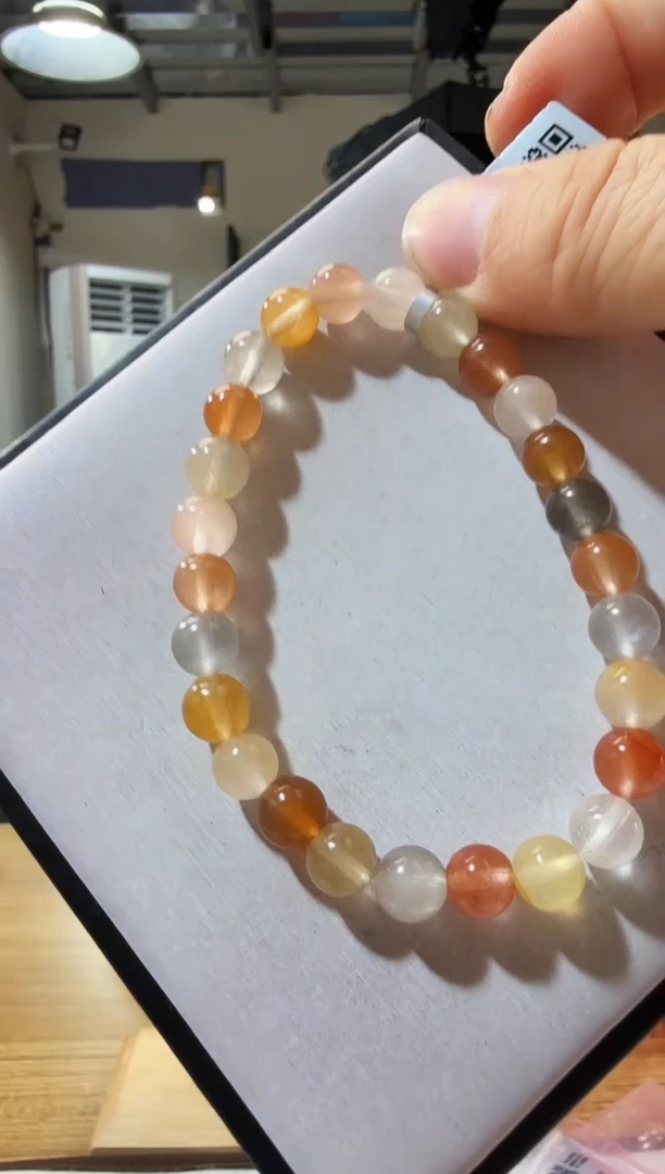 未镶嵌手链水晶优0126 约7mm