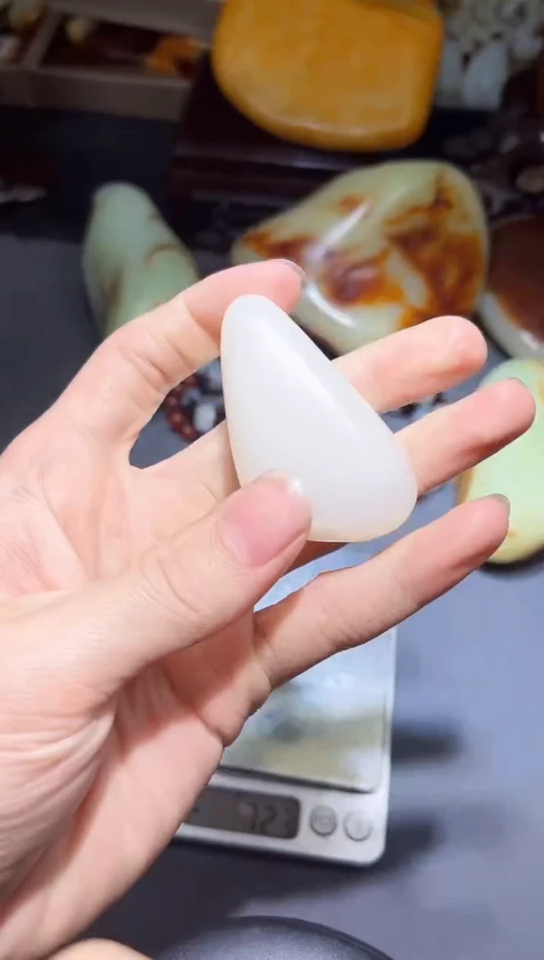 【闪购商品】和田玉（子料）挂件未镶嵌YL-ZZ-1.25-124