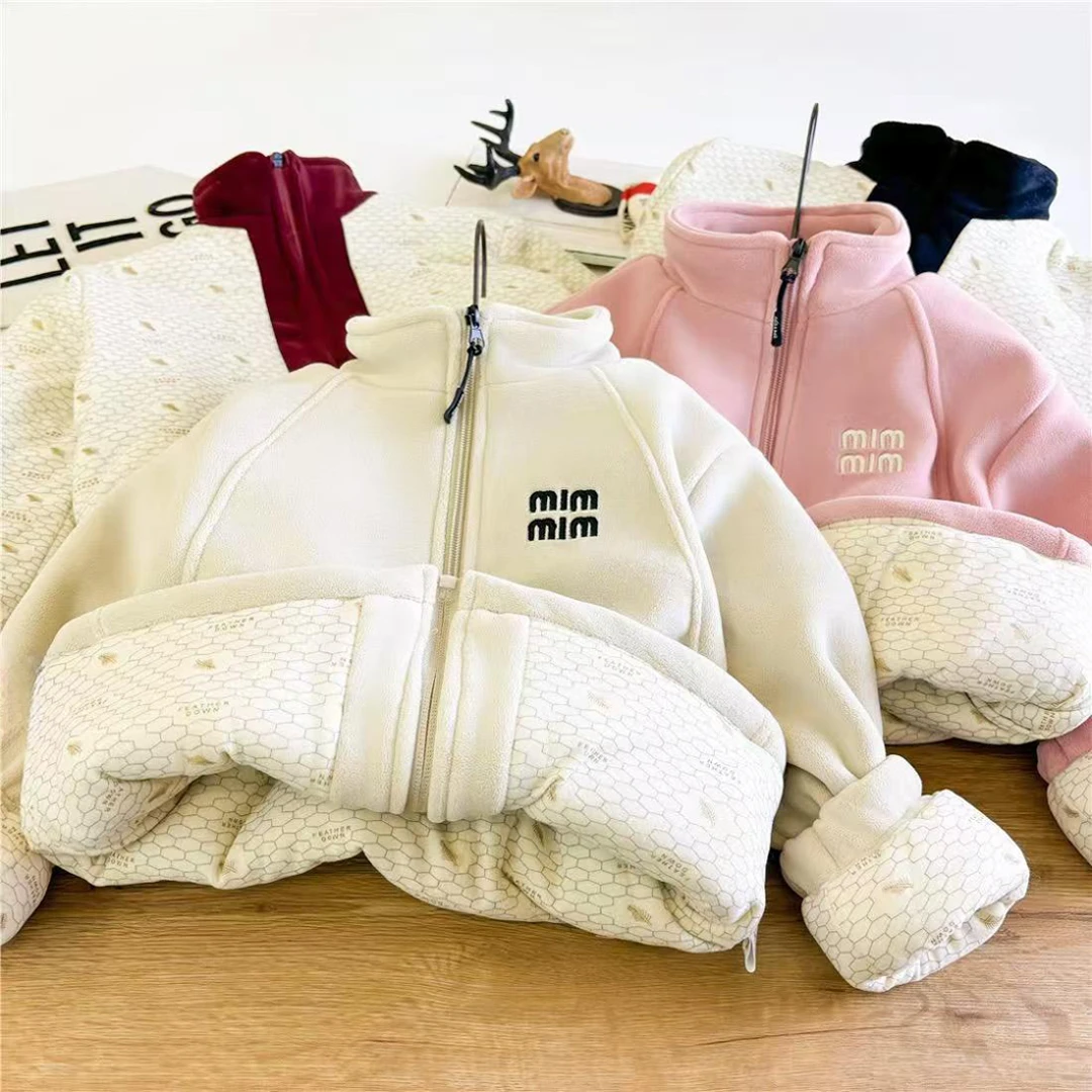 【四合一超厚棉袄】中大童校服内搭神器男童女童保暖外套