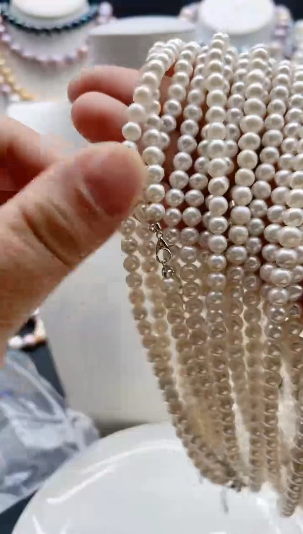 淡水珍珠未镶嵌颈饰1