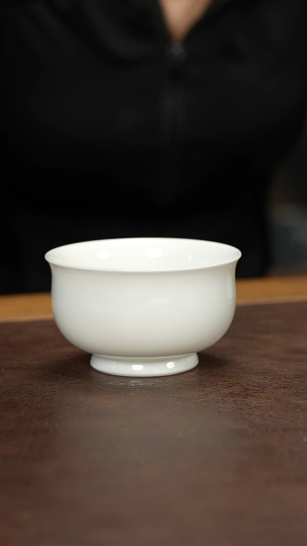 景德镇白胎炉式杯