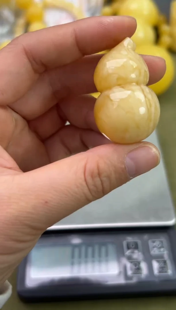 裸石琥珀未镶嵌琥珀蜜蜡吊坠