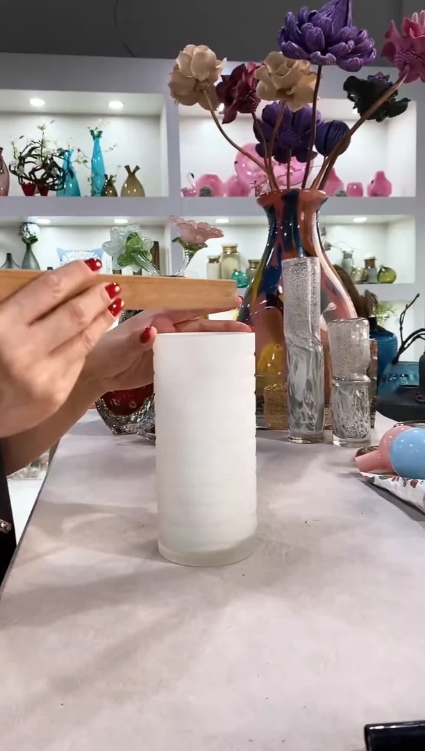 慕忆家手作琉璃花瓶