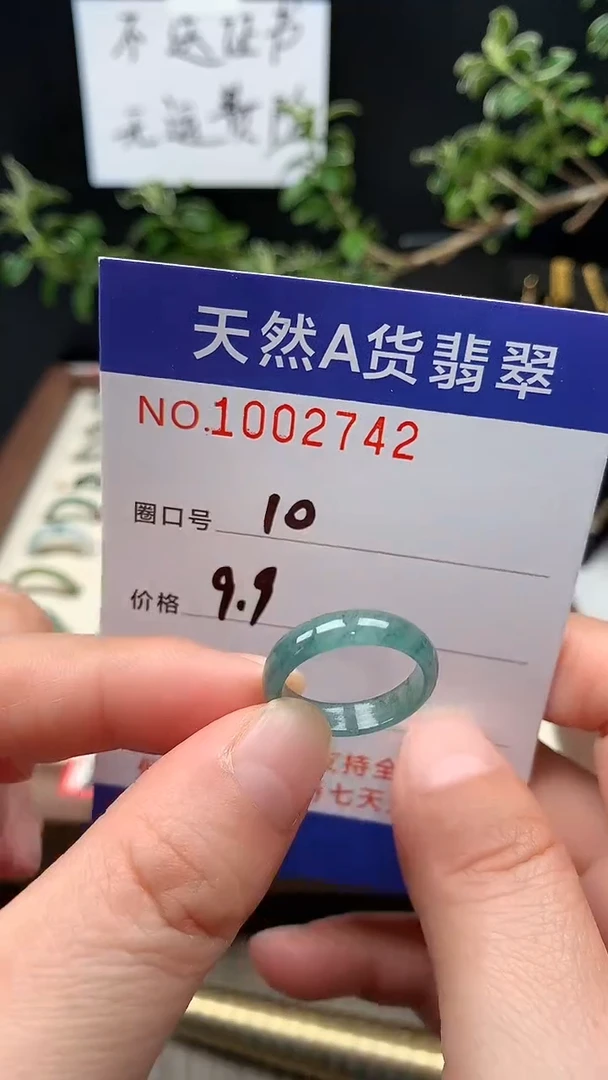 未镶嵌戒指翡翠10#