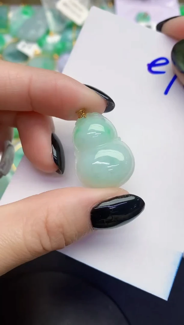 【闪购商品】翡翠颈饰18K金镶嵌0000000000