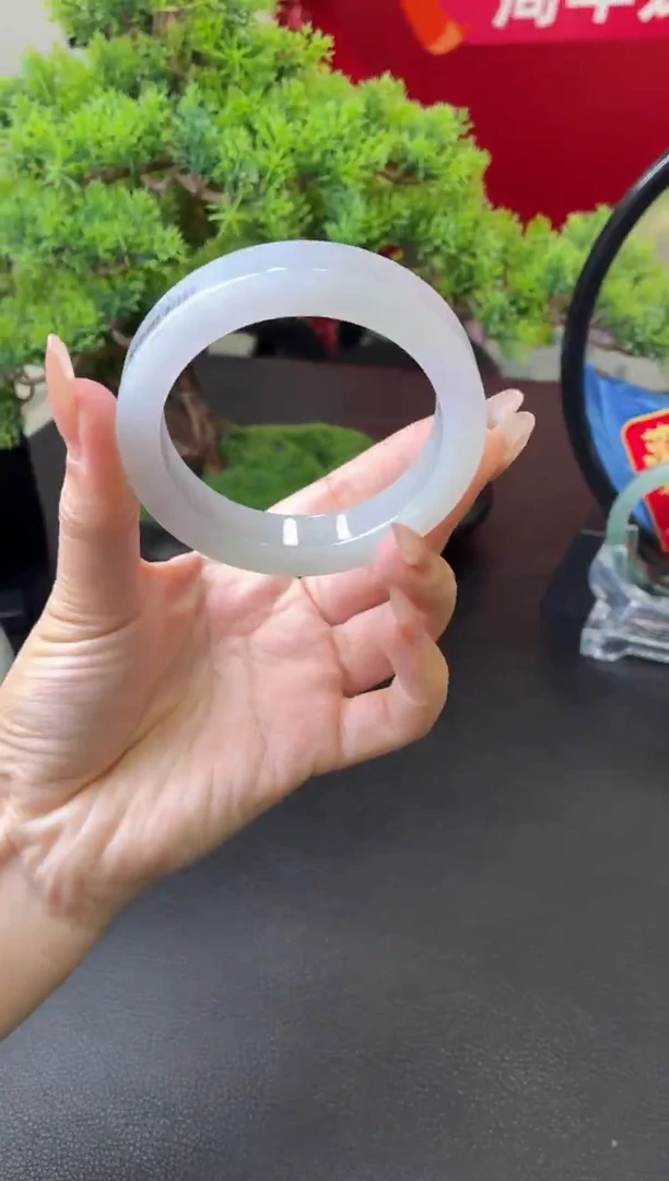 未镶嵌手镯定制翡翠定制手镯 57-59