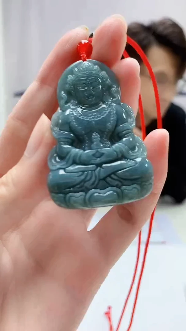 翡翠未镶嵌颈饰5159zm-JJ挂件2