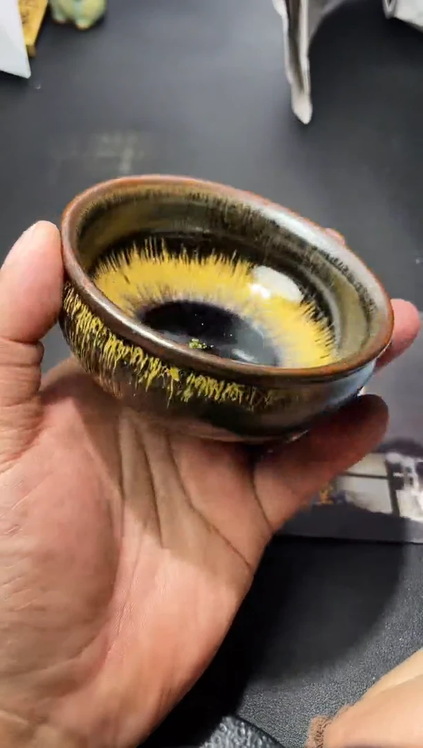 茶盏168叶紫建盏