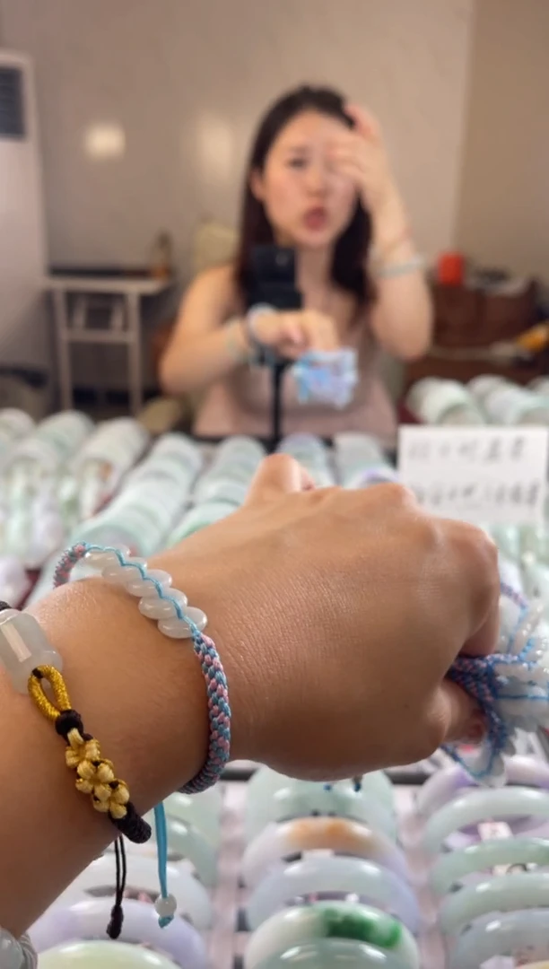 未镶嵌手绳翡翠多样性发货 发一件