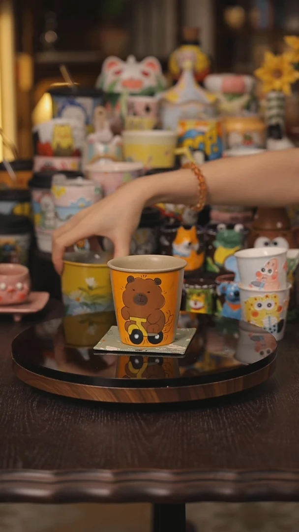 景德镇釉下彩绘设计师款式陶瓷