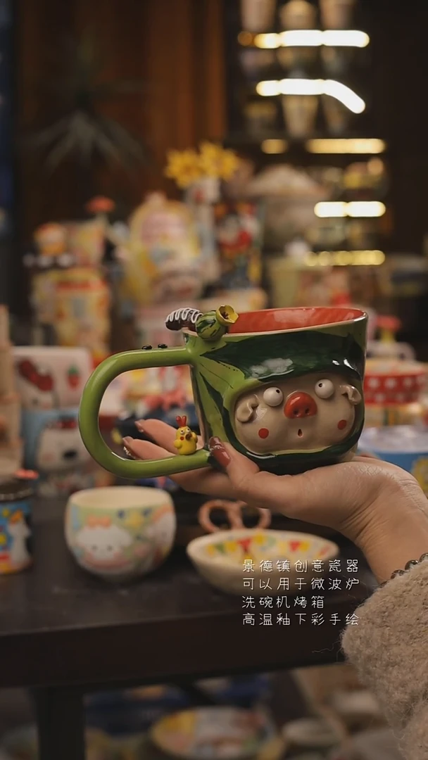 景德镇釉下彩绘设计师款式陶瓷