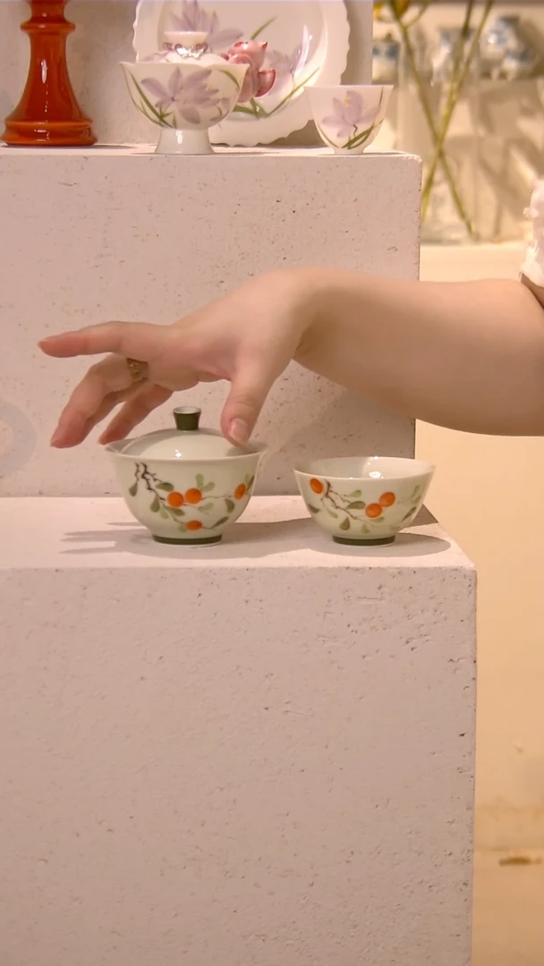 盖碗+茶杯 哈哈哈哈哈