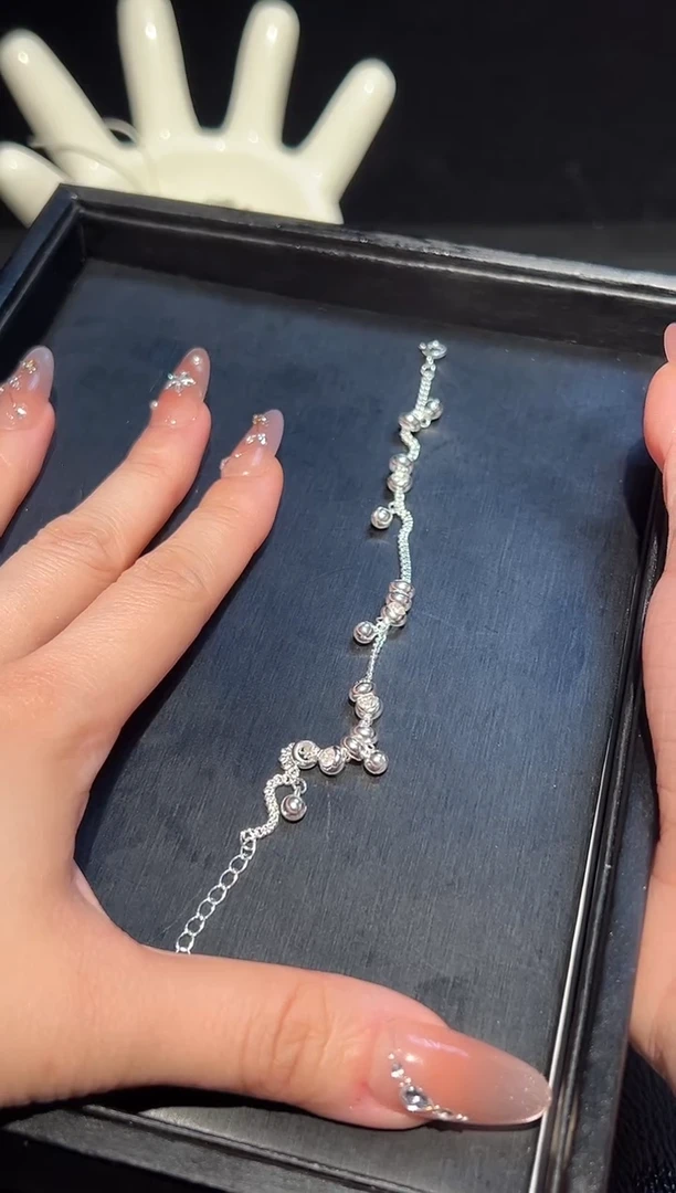 无足银提溜手链发一