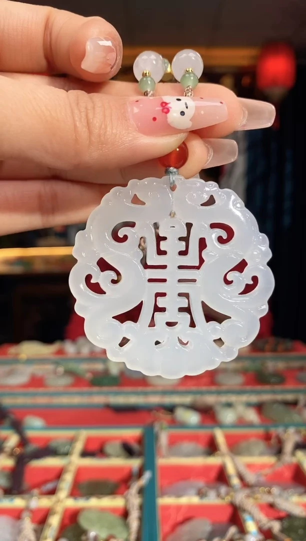 【闪购商品】和田玉颈饰未镶嵌福寿