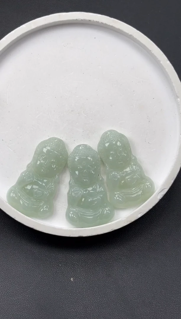 颈饰未镶嵌翡翠M121-1184 宝宝佛多样性发一件