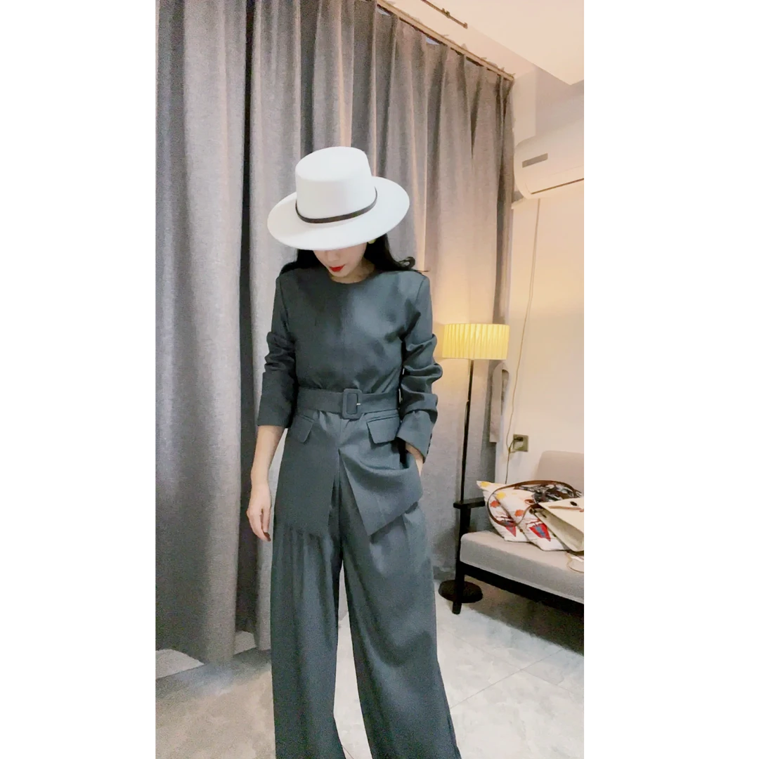 束腰西装+半裙/裤子套装｜高级感通勤两件套｜职场休闲修身显瘦气质