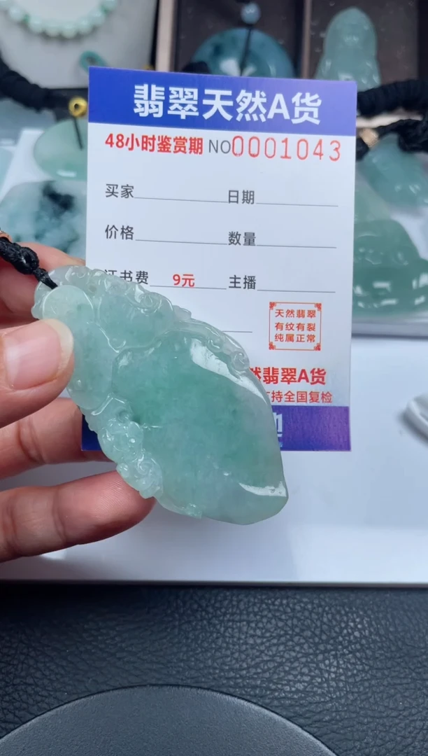颈饰未镶嵌翡翠